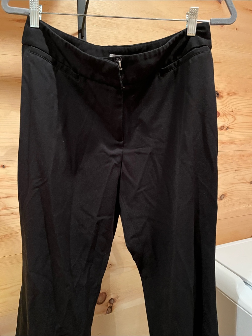 Apt. 9 Black Straight-Leg Women's Dress Trousers